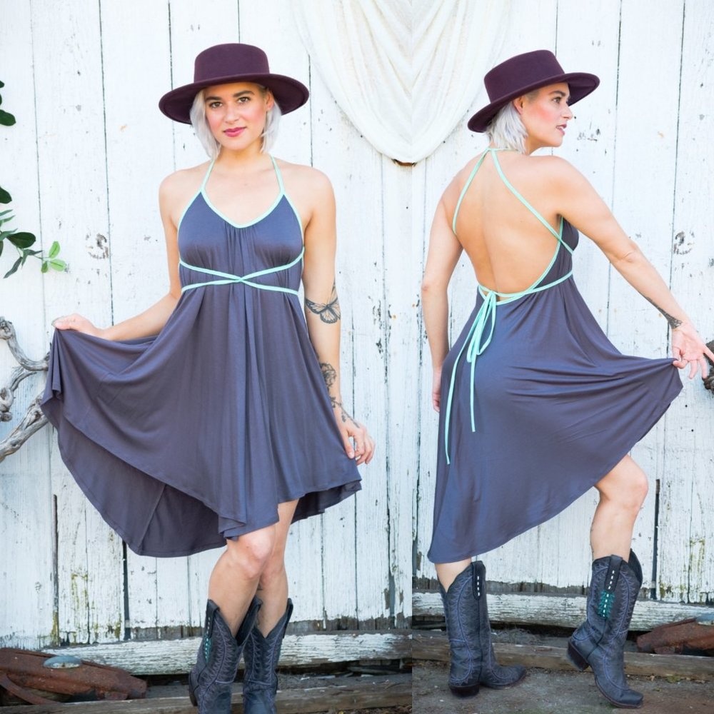 Cotton Pocket Dress - Warrior Within Designs